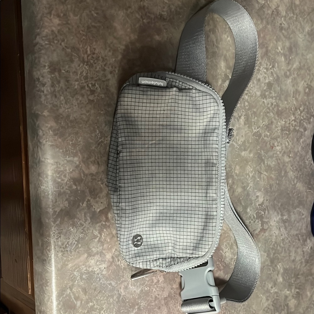 Lululemon Athletica Gray Compact Crossbody Bag